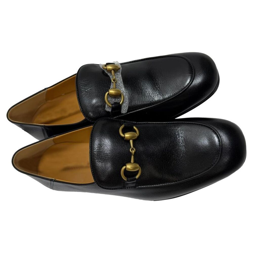 Gucci Horsebit Slip On Loafers in Black Leather - Picture 5 of 8
